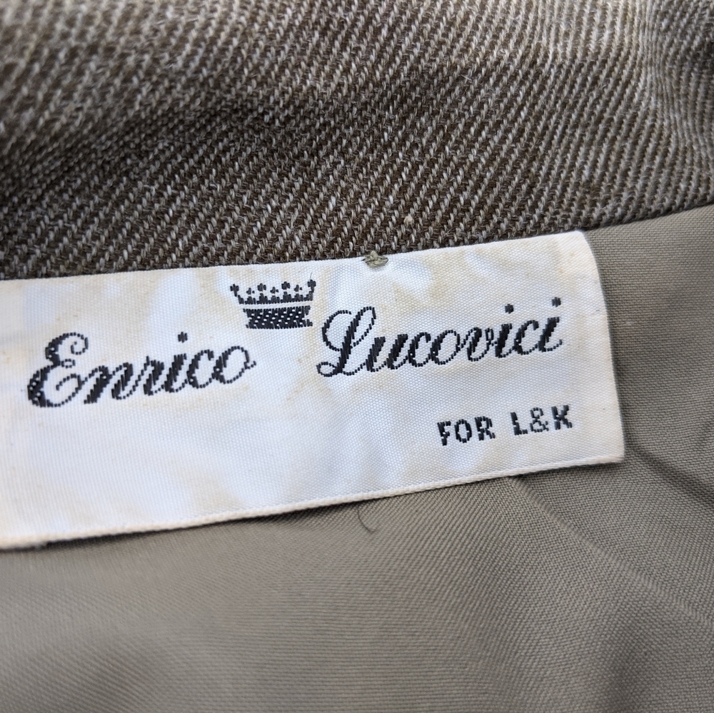 Enrico Lucovici L&K Women's Blazer Suit Jacket - Picture 3 of 15